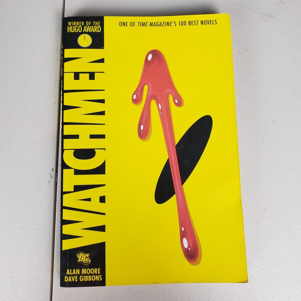Watchmen Graphic Novel Alan Moore Dave Gibbons DC Comics Paperback